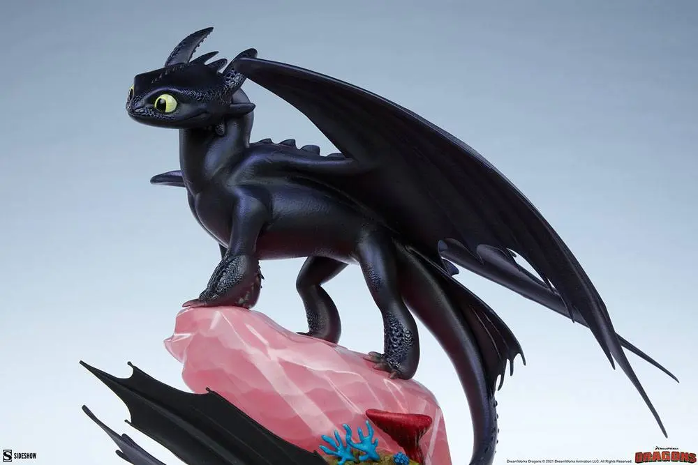 Kako izuriti svojega zmaja Statue Toothless 30 cm fotografija izdelka