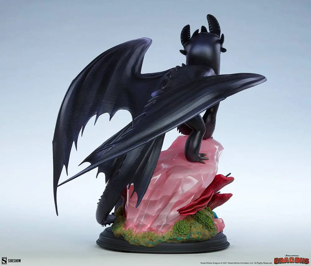Kako izuriti svojega zmaja Statue Toothless 30 cm fotografija izdelka