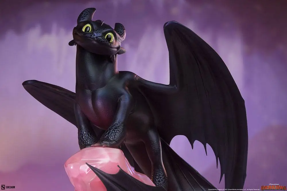 Kako izuriti svojega zmaja Statue Toothless 30 cm fotografija izdelka