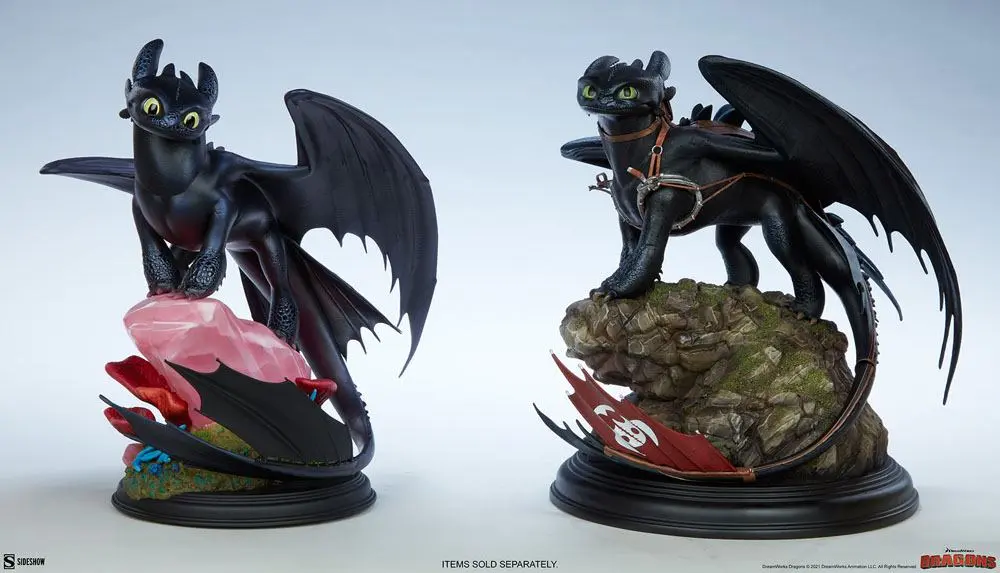 Kako izuriti svojega zmaja Statue Toothless 30 cm fotografija izdelka