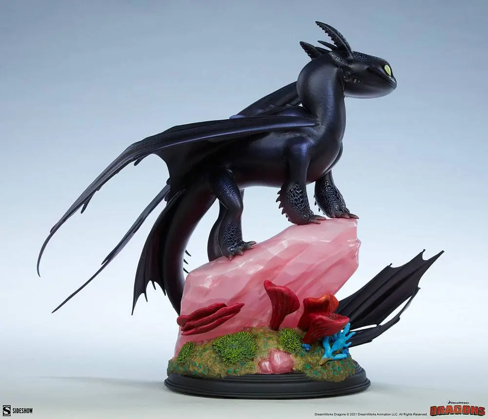 Kako izuriti svojega zmaja Statue Toothless 30 cm fotografija izdelka