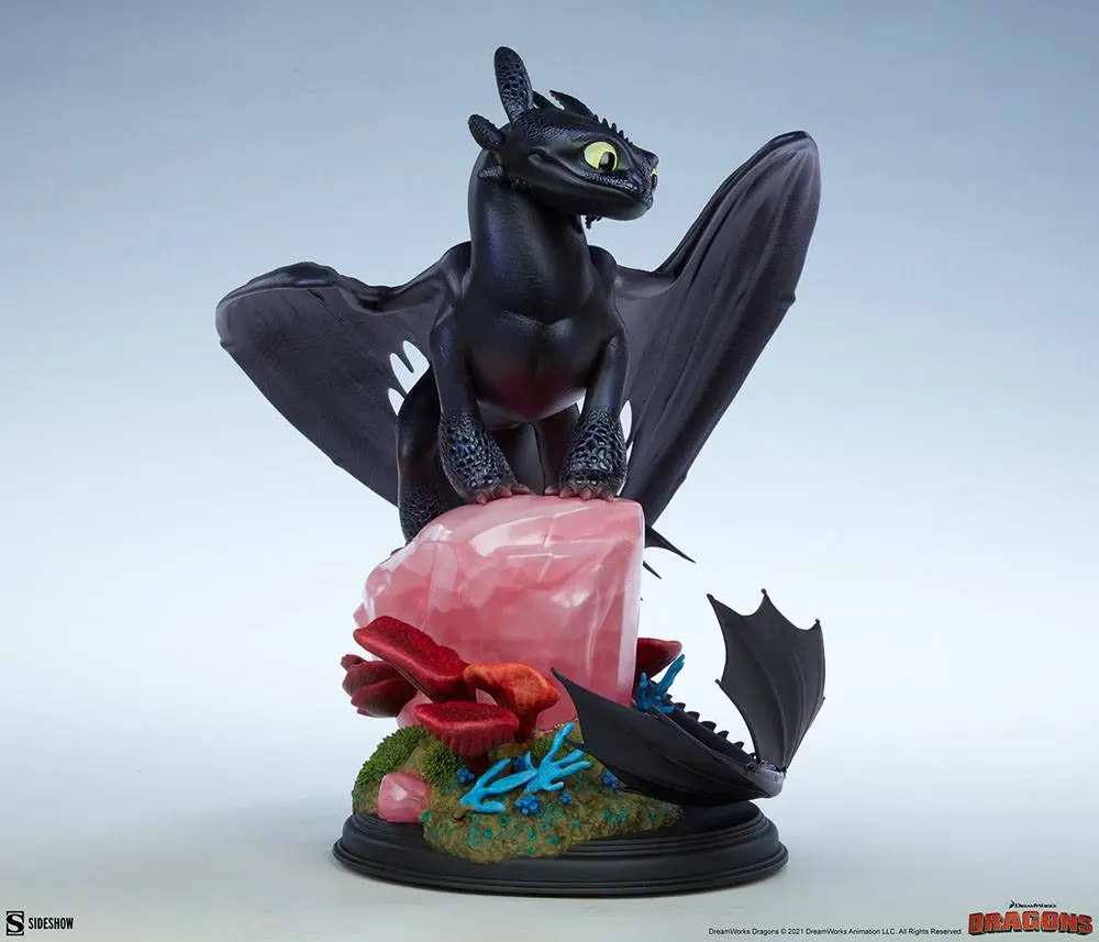Kako izuriti svojega zmaja Statue Toothless 30 cm fotografija izdelka