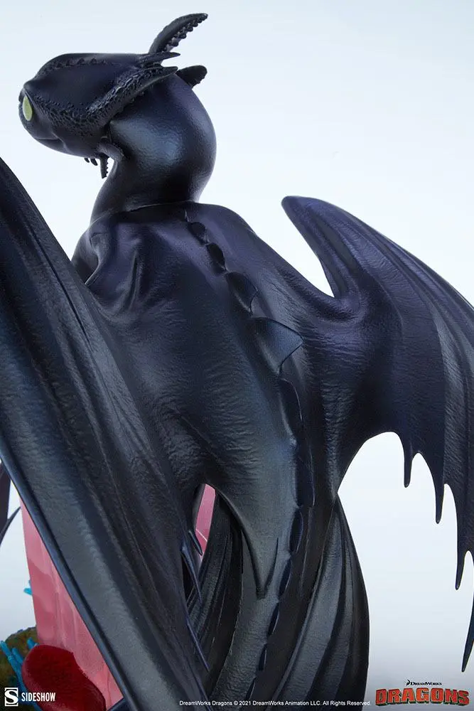 Kako izuriti svojega zmaja Statue Toothless 30 cm fotografija izdelka