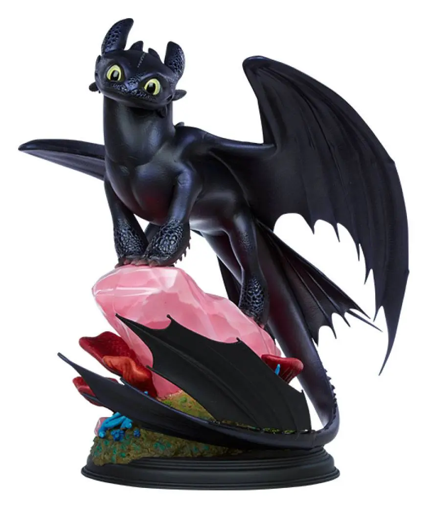 Kako izuriti svojega zmaja Statue Toothless 30 cm fotografija izdelka