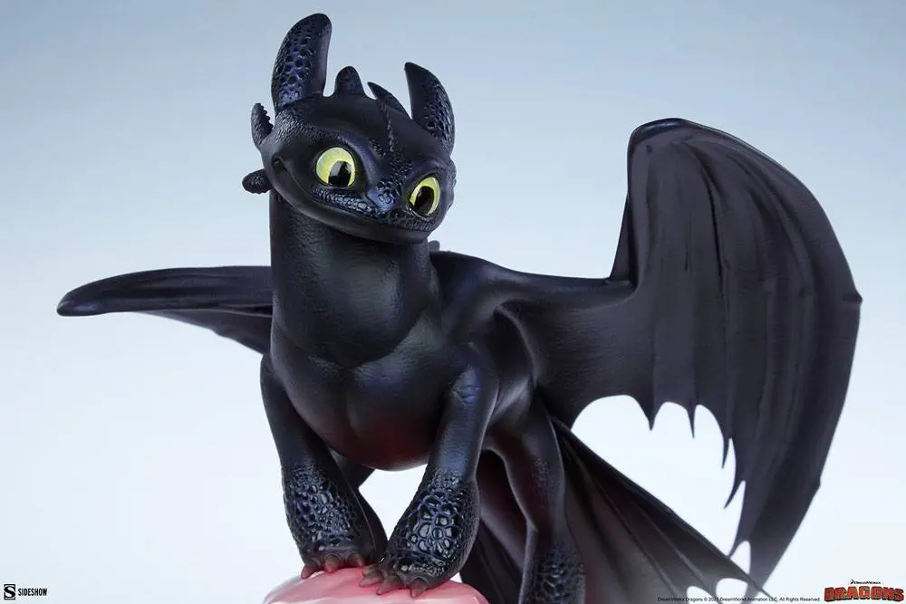 Kako izuriti svojega zmaja Statue Toothless 30 cm fotografija izdelka