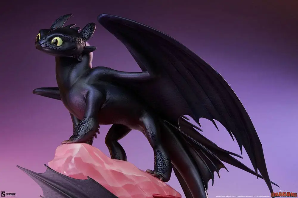 Kako izuriti svojega zmaja Statue Toothless 30 cm fotografija izdelka