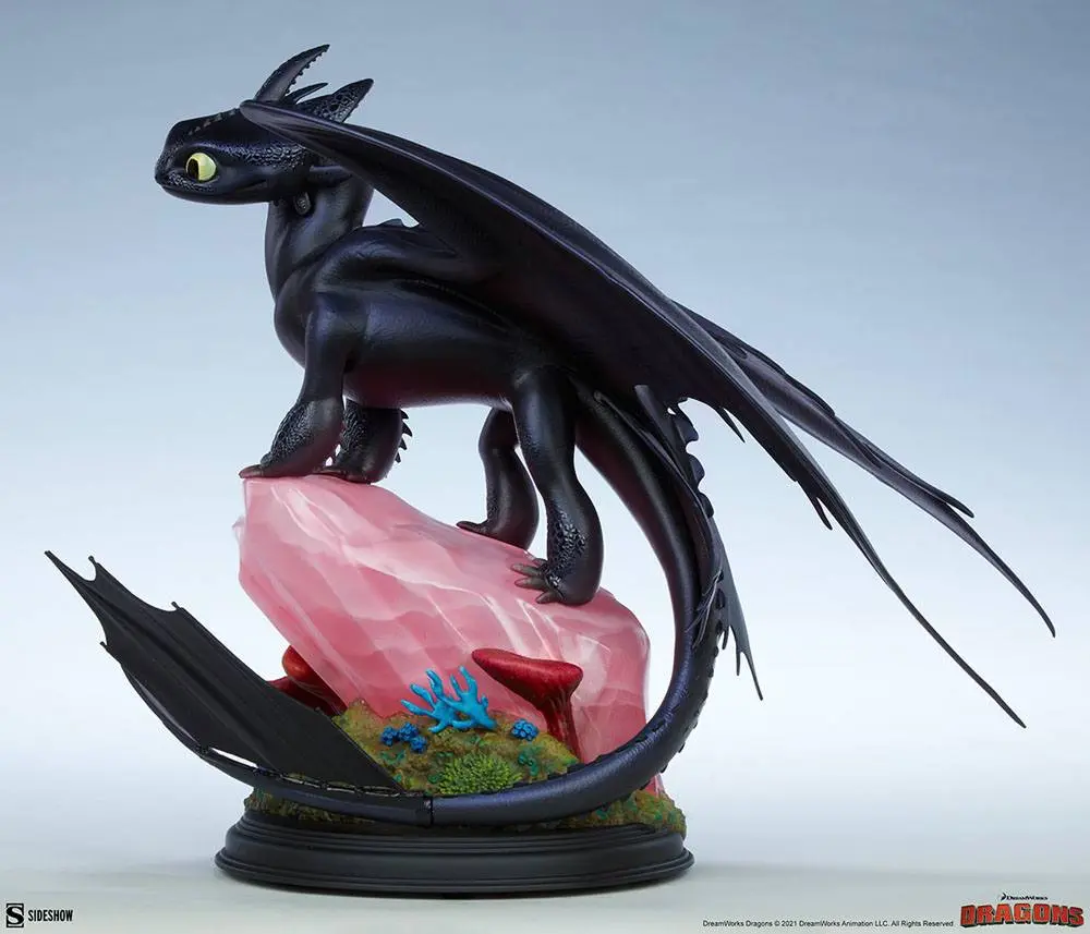 Kako izuriti svojega zmaja Statue Toothless 30 cm fotografija izdelka
