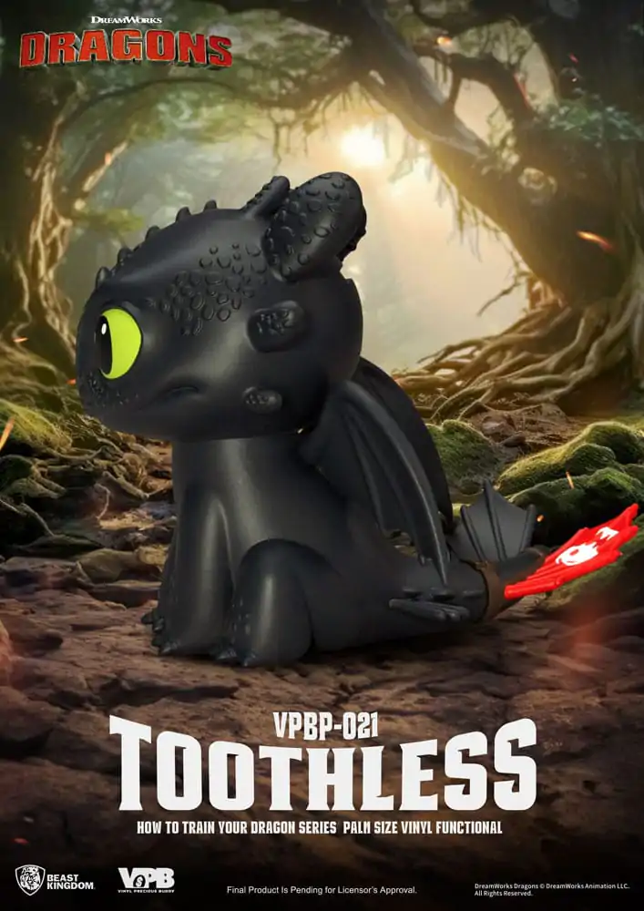 How to Train Your Dragon Piggy vinilna banka Toothless 12 cm fotografija izdelka