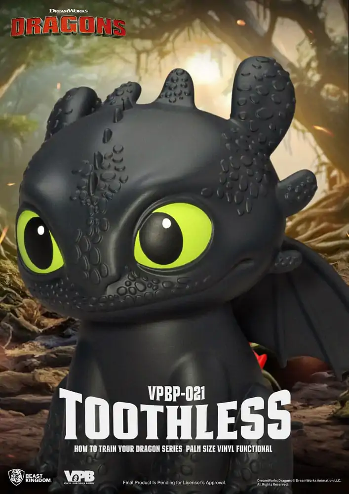 How to Train Your Dragon Piggy vinilna banka Toothless 12 cm fotografija izdelka