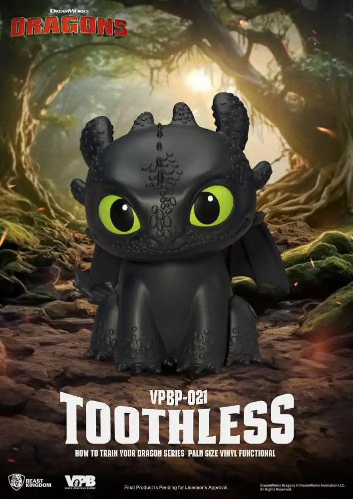 How to Train Your Dragon Piggy vinilna banka Toothless 12 cm fotografija izdelka