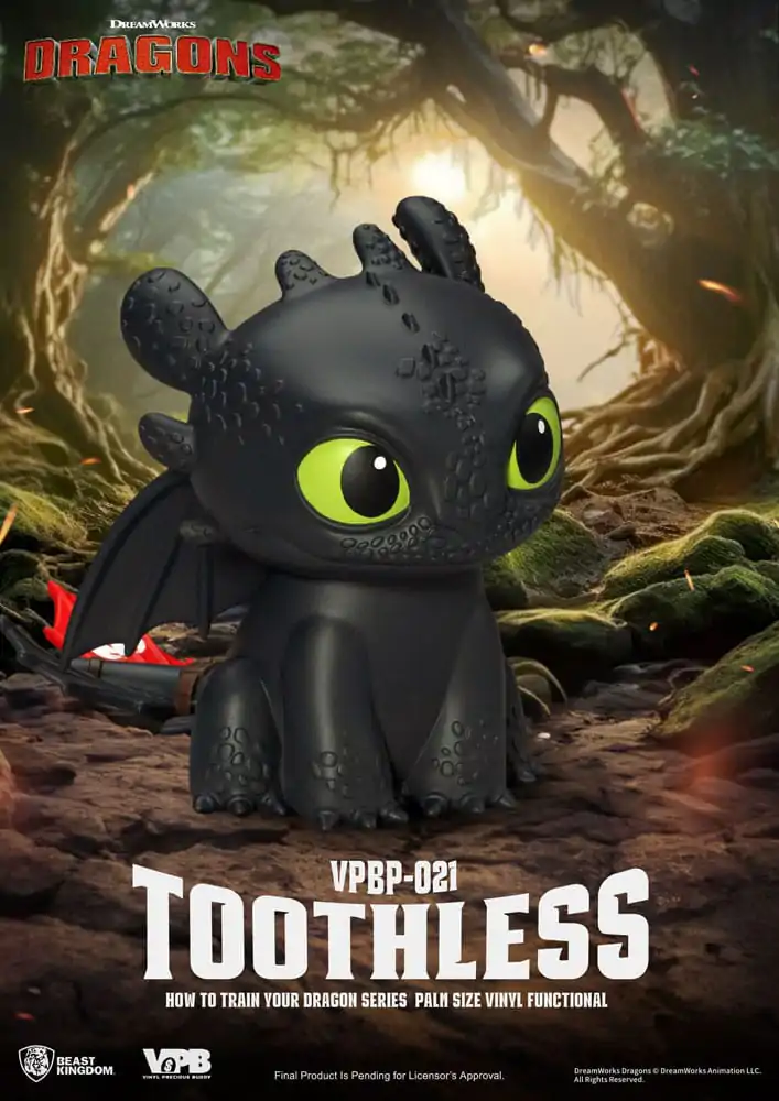 How to Train Your Dragon Piggy vinilna banka Toothless 12 cm fotografija izdelka