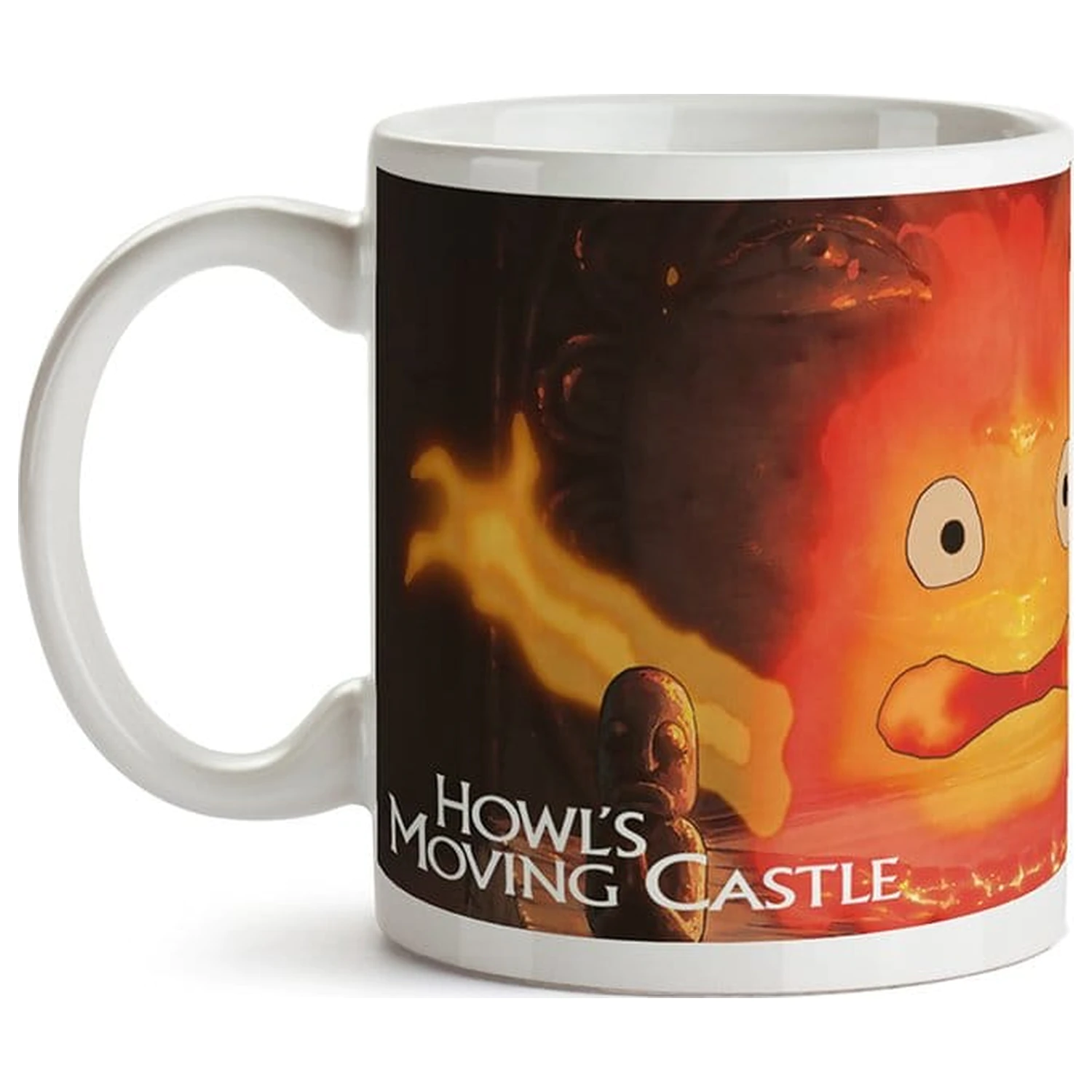 Howl's Moving Castle skodelica Calcifer fotografija izdelka