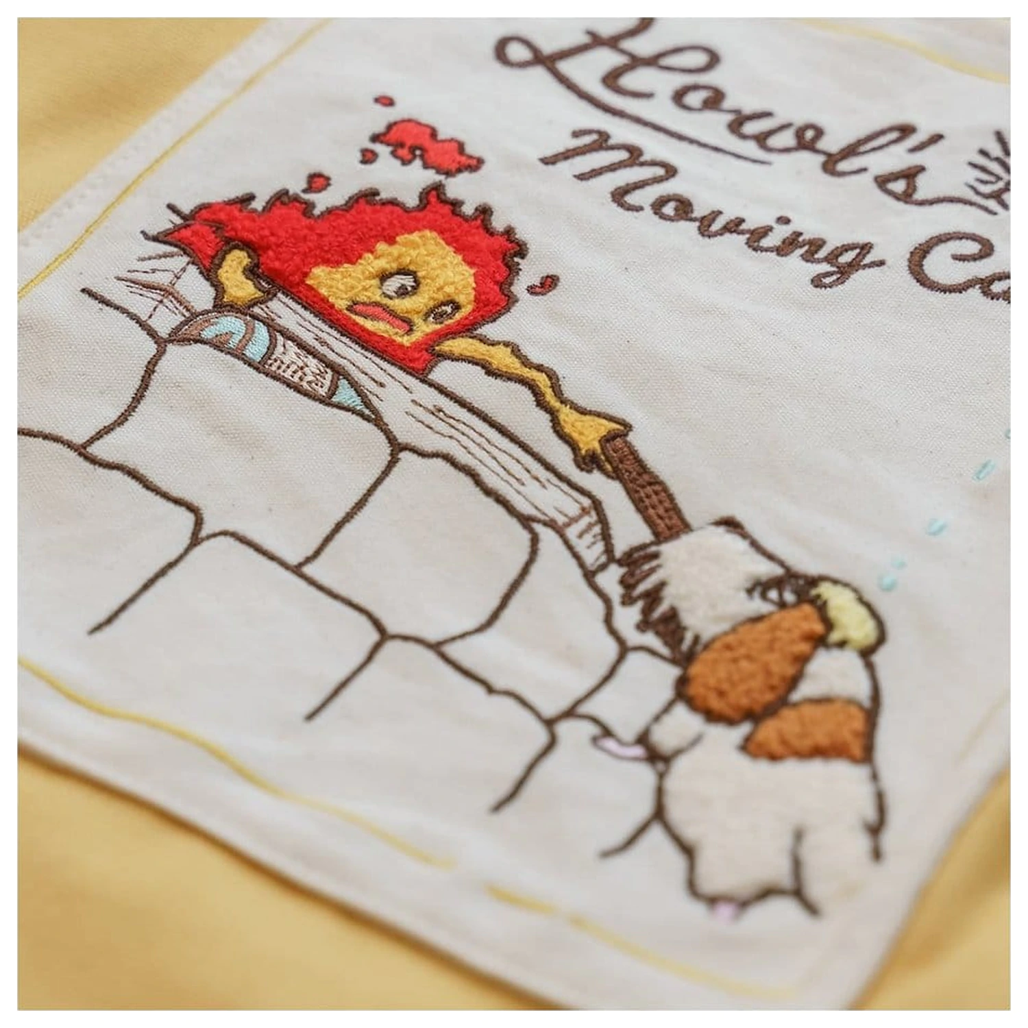 Howl's Moving Castle platnena torba Calcifer & Heen fotografija izdelka
