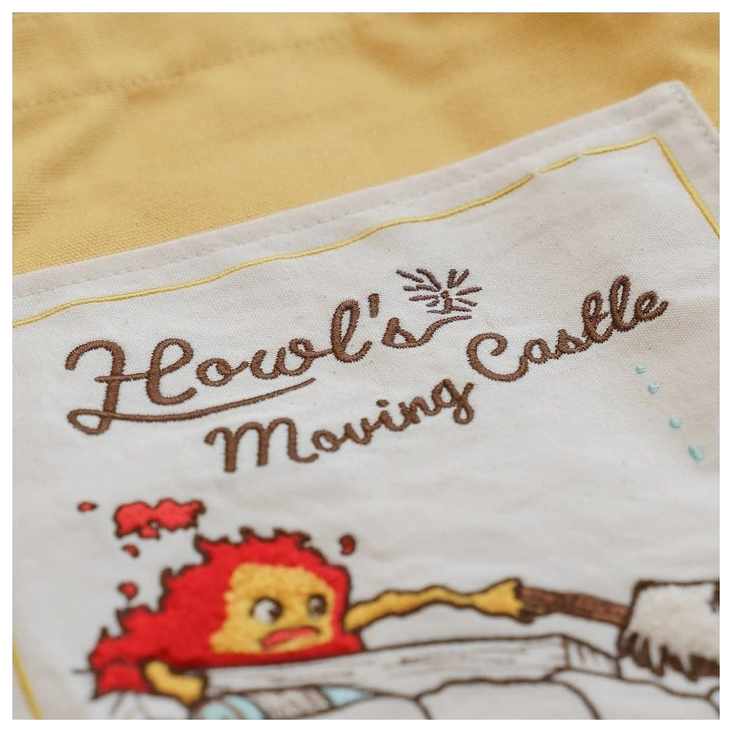 Howl's Moving Castle platnena torba Calcifer & Heen fotografija izdelka