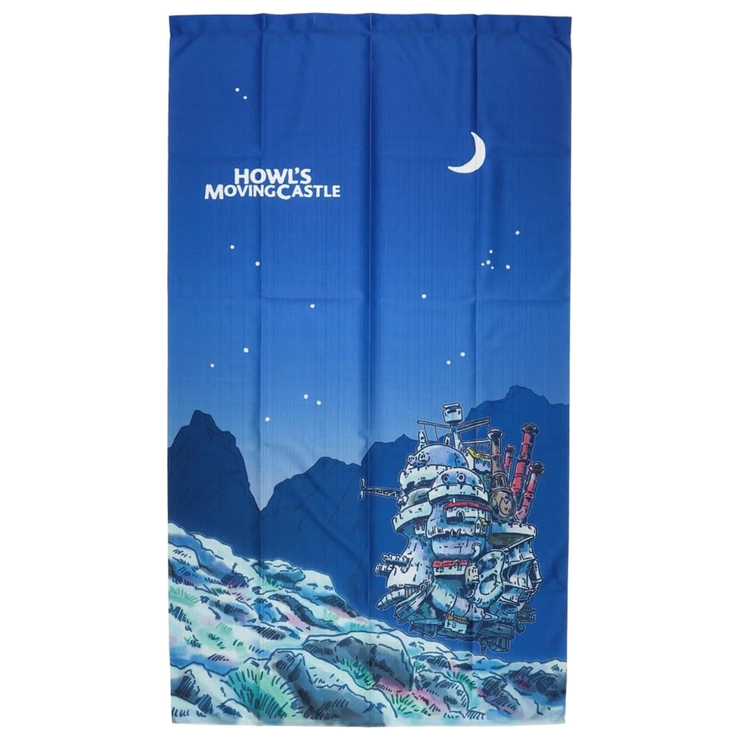 Howl's Moving Castle Noren zavese Moonlit night fotografija izdelka