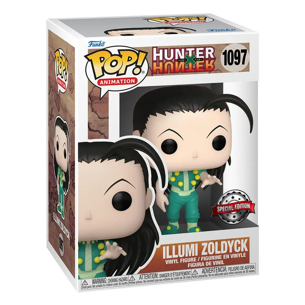 Hunter x Hunter POP! Animation Vinil Figura Illumi Zoldyck 9 cm fotografija izdelka