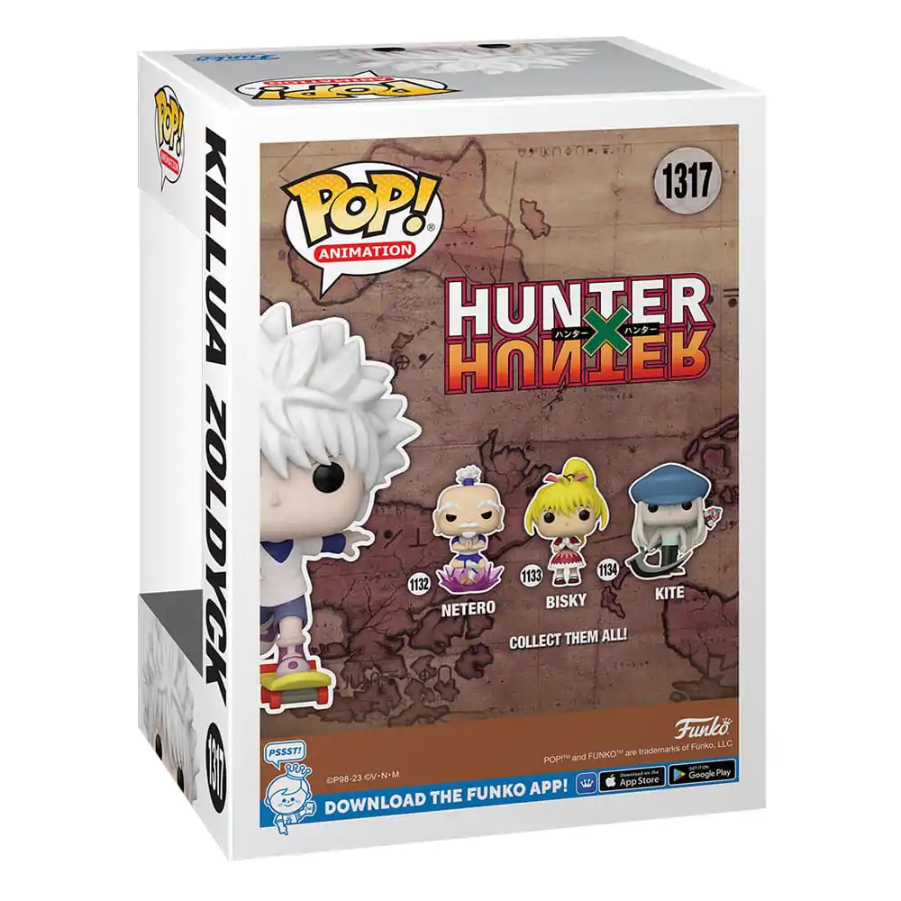 Hunter x Hunter POP! Animation Vinilne Figure Killua s Skateboardom 9 cm fotografija izdelka