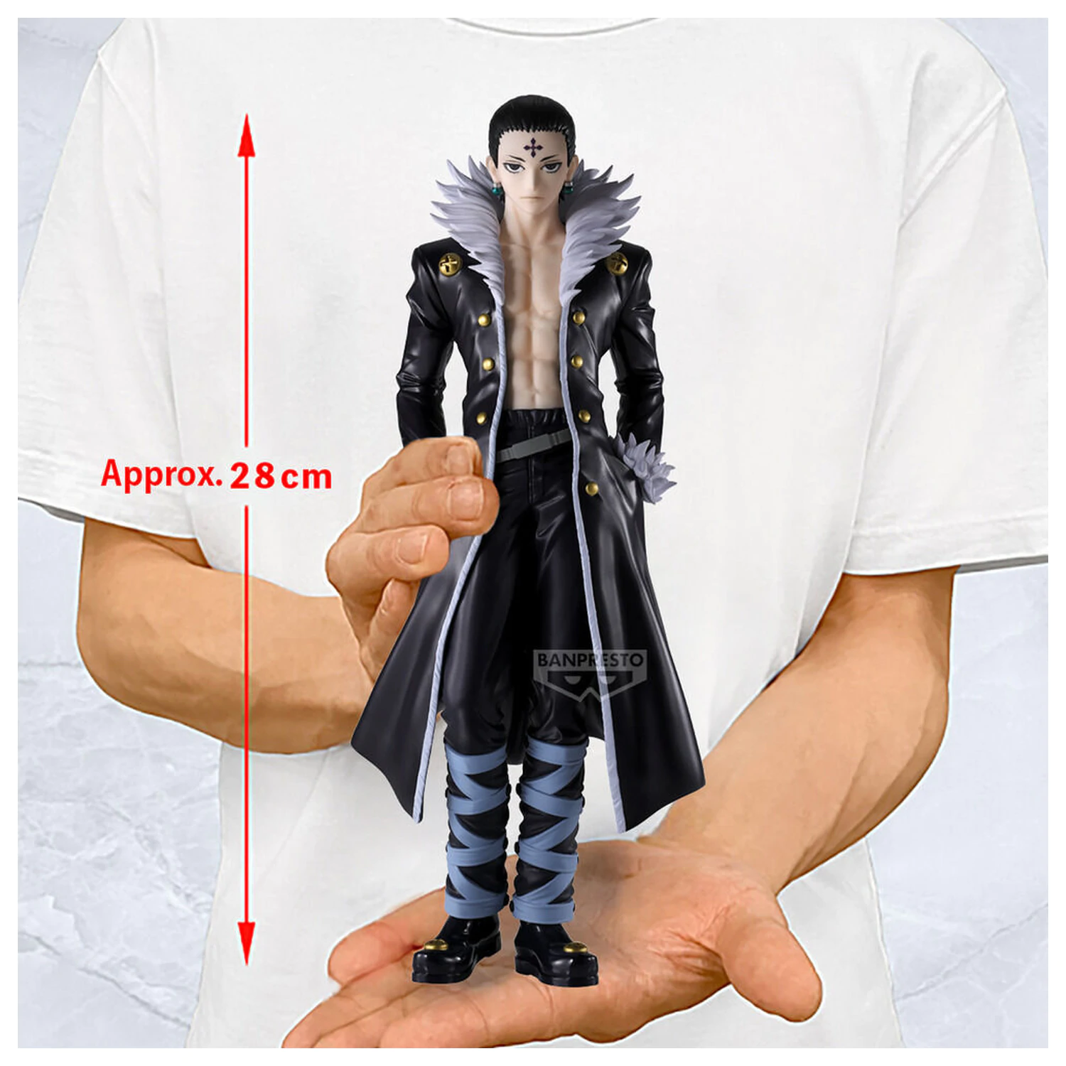 Hunter x Hunter Grandista QUWROF figura 28cm fotografija izdelka
