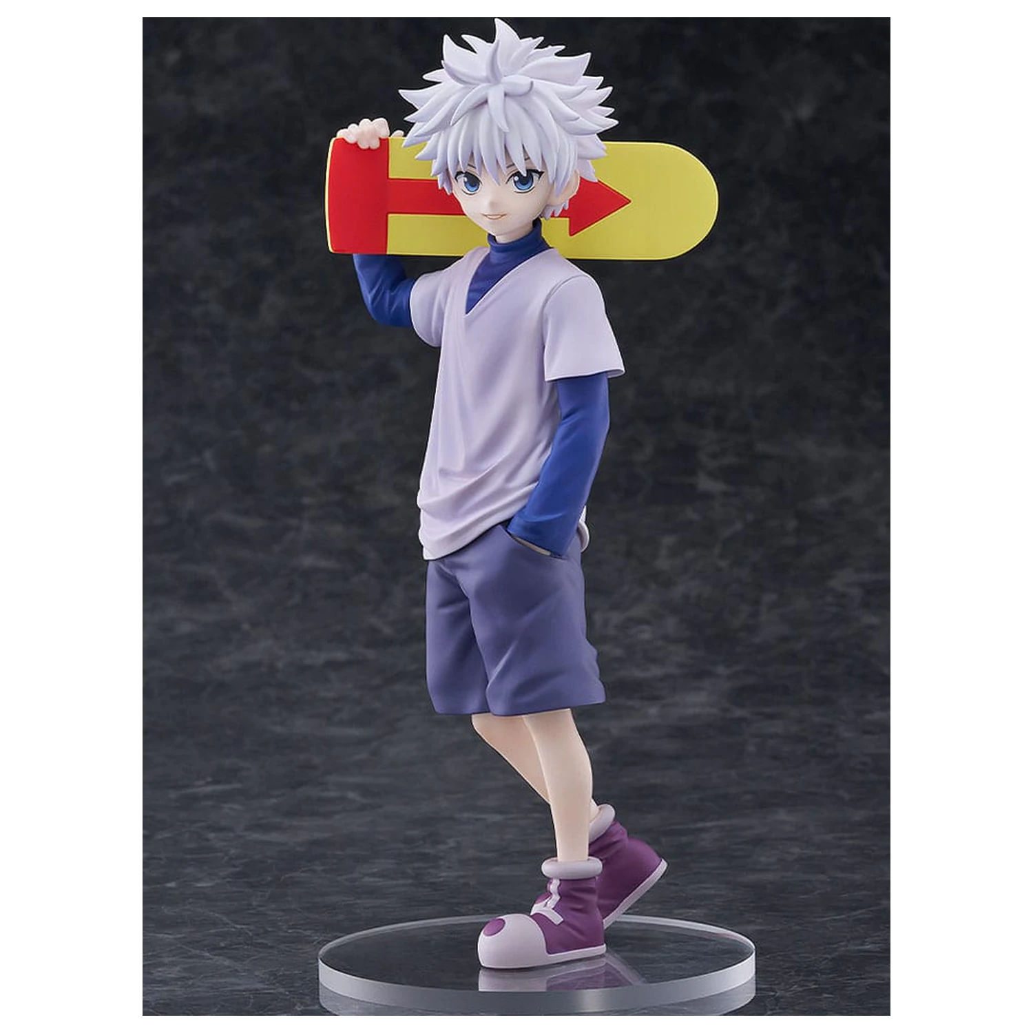 Hunter x Hunter Pop Up Parade PVC Kip Killua Zoldyck/Killua Zaoldyeck L velikost 21 cm fotografija izdelka