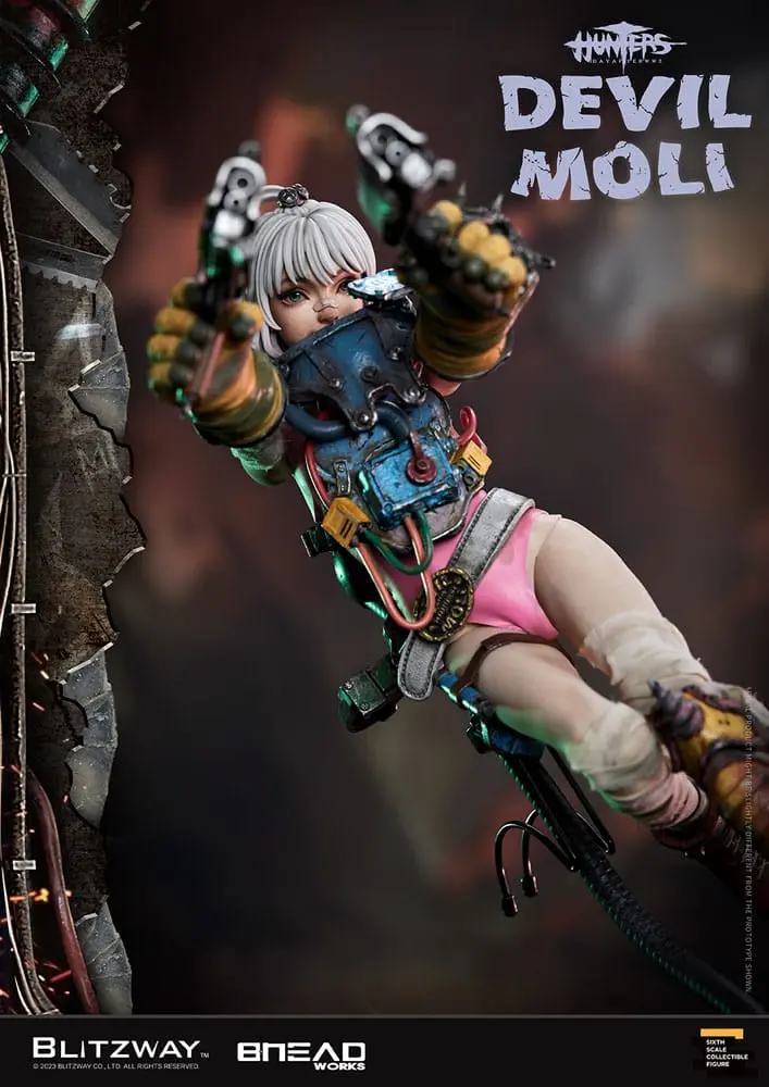 Hunters: Day After WWIII Akcijska figura 1/6 Devil Moli 44 cm fotografija izdelka