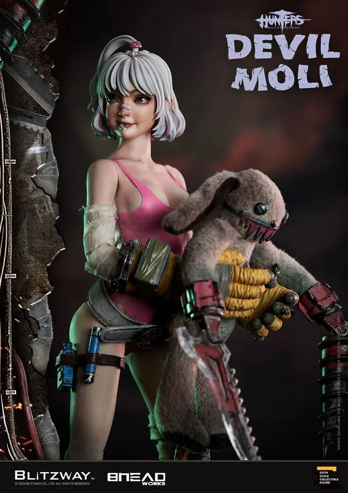 Hunters: Day After WWIII Akcijska figura 1/6 Devil Moli 44 cm fotografija izdelka