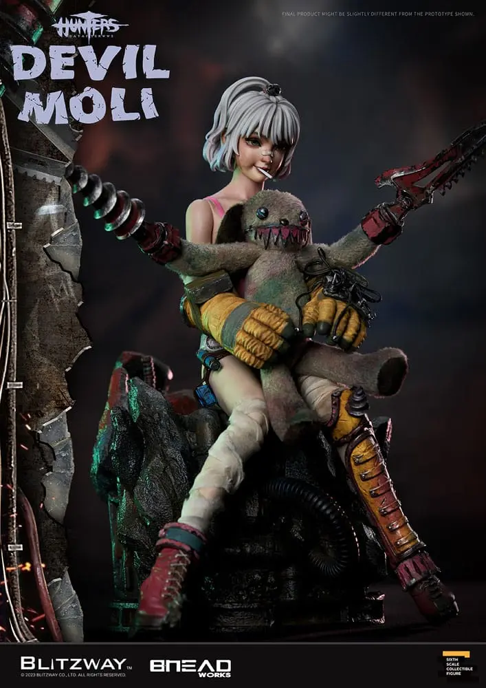 Hunters: Day After WWIII Akcijska figura 1/6 Devil Moli 44 cm fotografija izdelka