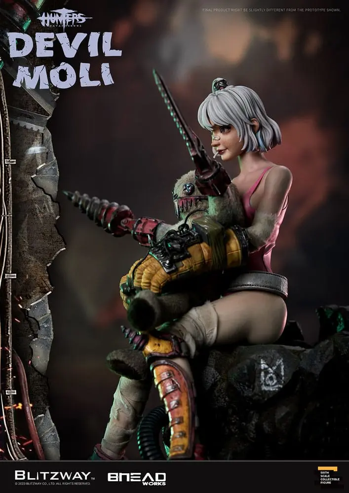 Hunters: Day After WWIII Akcijska figura 1/6 Devil Moli 44 cm fotografija izdelka