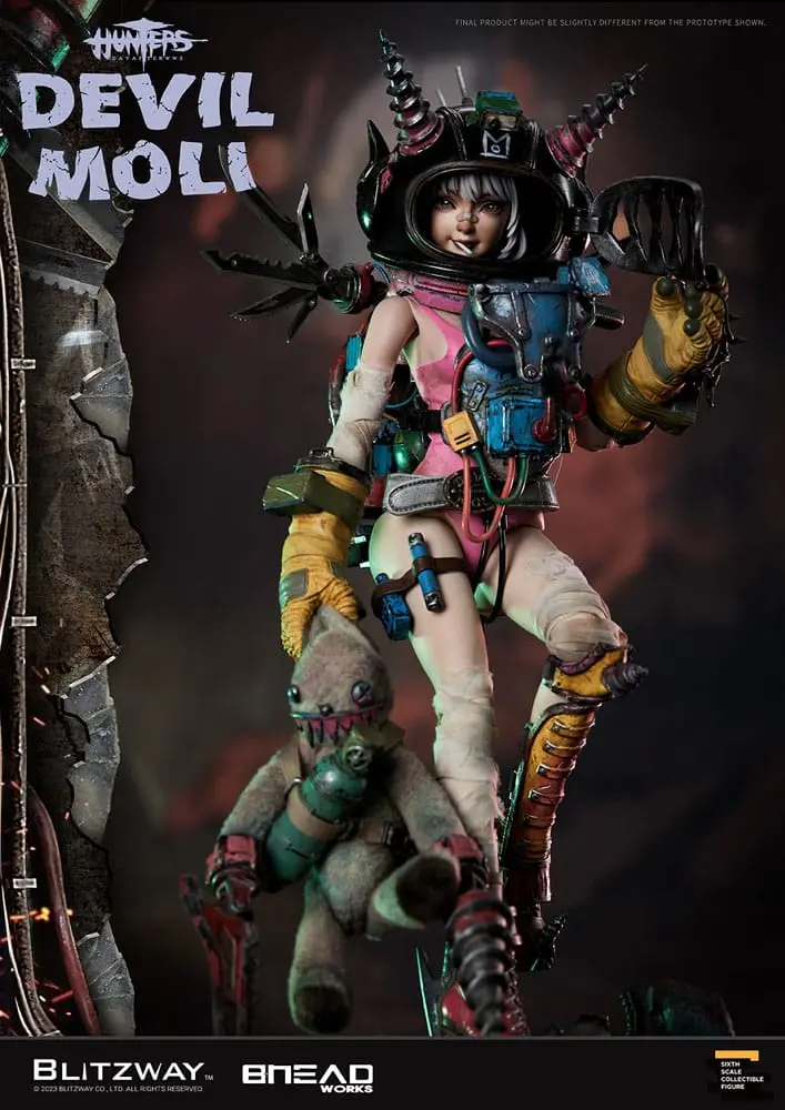 Hunters: Day After WWIII Akcijska figura 1/6 Devil Moli 44 cm fotografija izdelka