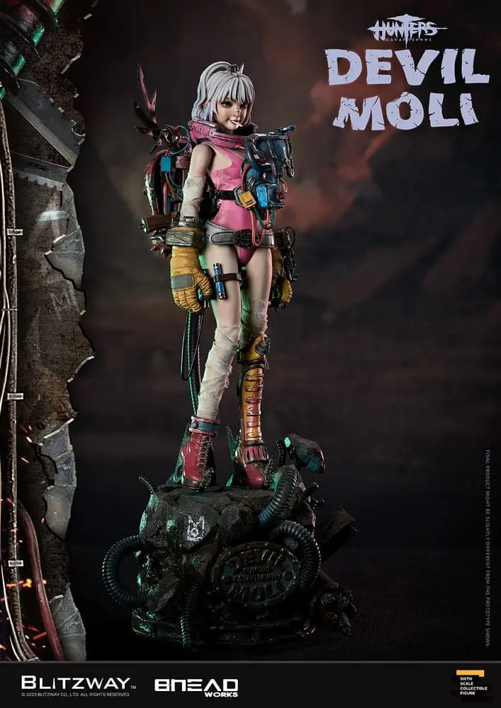 Hunters: Day After WWIII Akcijska figura 1/6 Devil Moli 44 cm fotografija izdelka