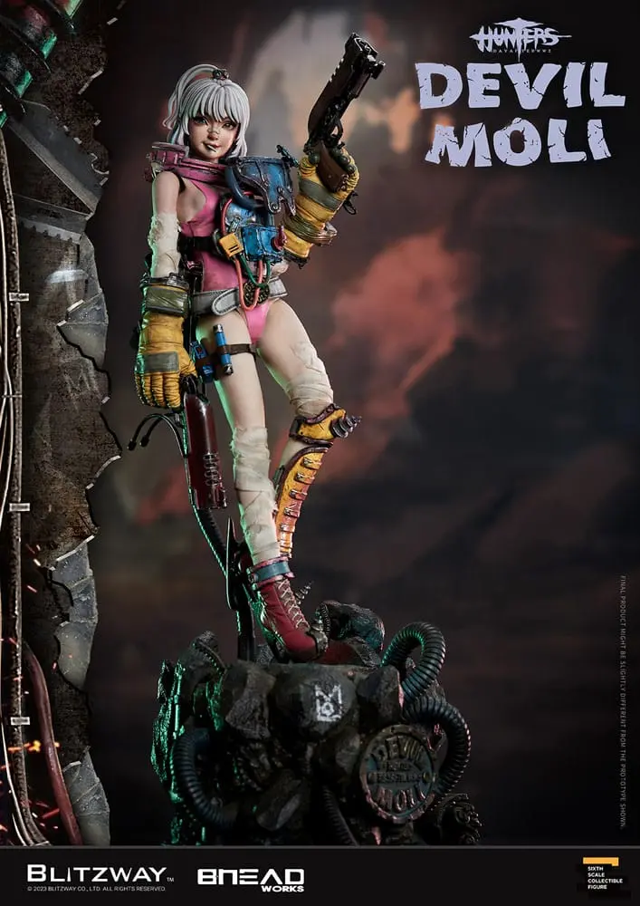 Hunters: Day After WWIII Akcijska figura 1/6 Devil Moli 44 cm fotografija izdelka