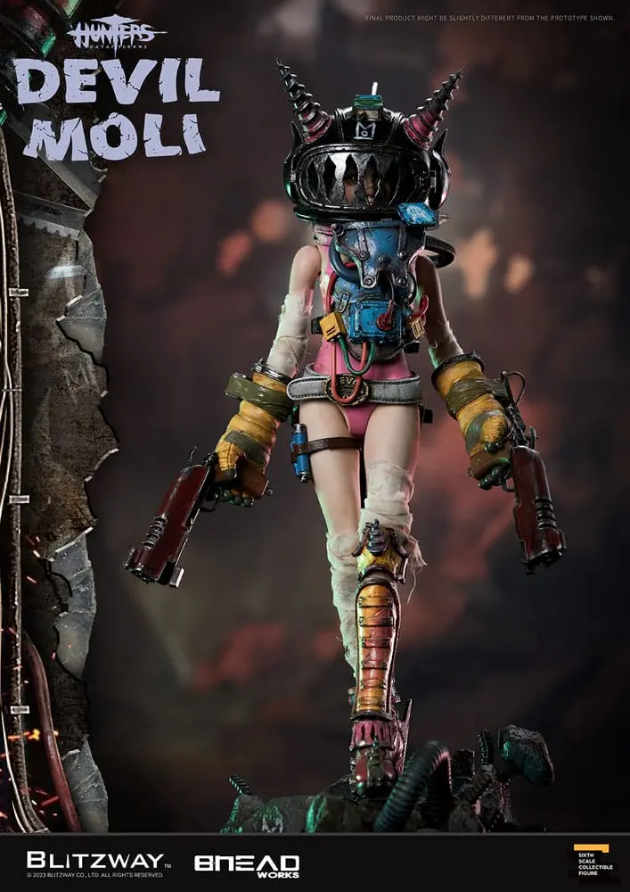 Hunters: Day After WWIII Akcijska figura 1/6 Devil Moli 44 cm fotografija izdelka