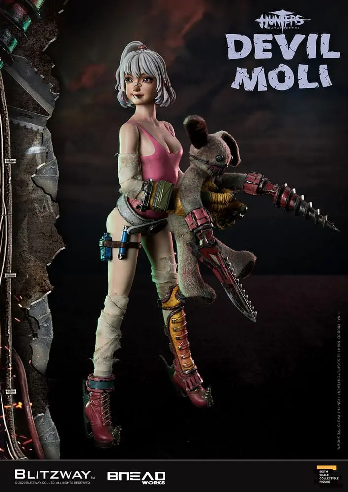 Hunters: Day After WWIII Akcijska figura 1/6 Devil Moli 44 cm fotografija izdelka