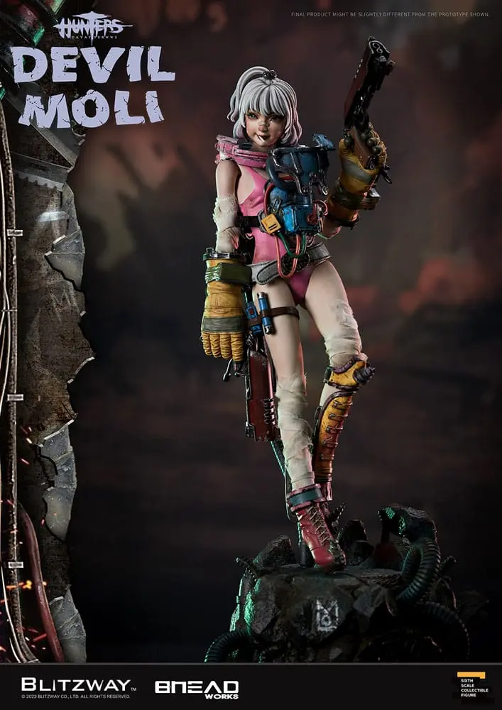 Hunters: Day After WWIII Akcijska figura 1/6 Devil Moli 44 cm fotografija izdelka