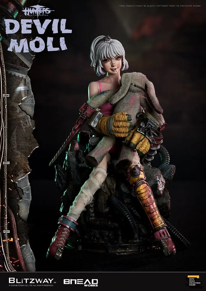 Hunters: Day After WWIII Akcijska figura 1/6 Devil Moli 44 cm fotografija izdelka
