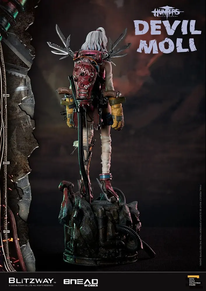 Hunters: Day After WWIII Akcijska figura 1/6 Devil Moli 44 cm fotografija izdelka