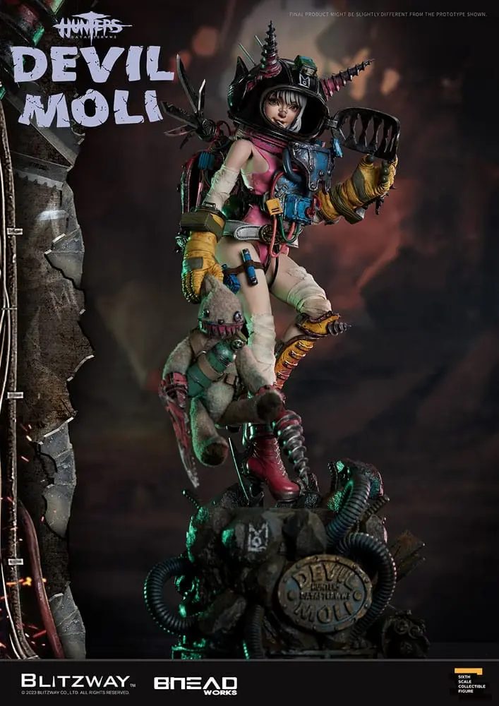 Hunters: Day After WWIII Akcijska figura 1/6 Devil Moli 44 cm fotografija izdelka