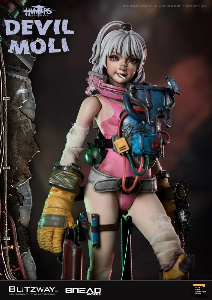 Hunters: Day After WWIII Akcijska figura 1/6 Devil Moli 44 cm fotografija izdelka
