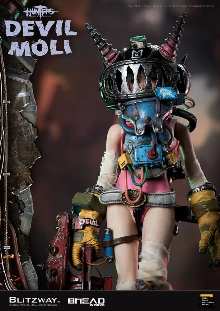Hunters: Day After WWIII Akcijska figura 1/6 Devil Moli 44 cm fotografija izdelka