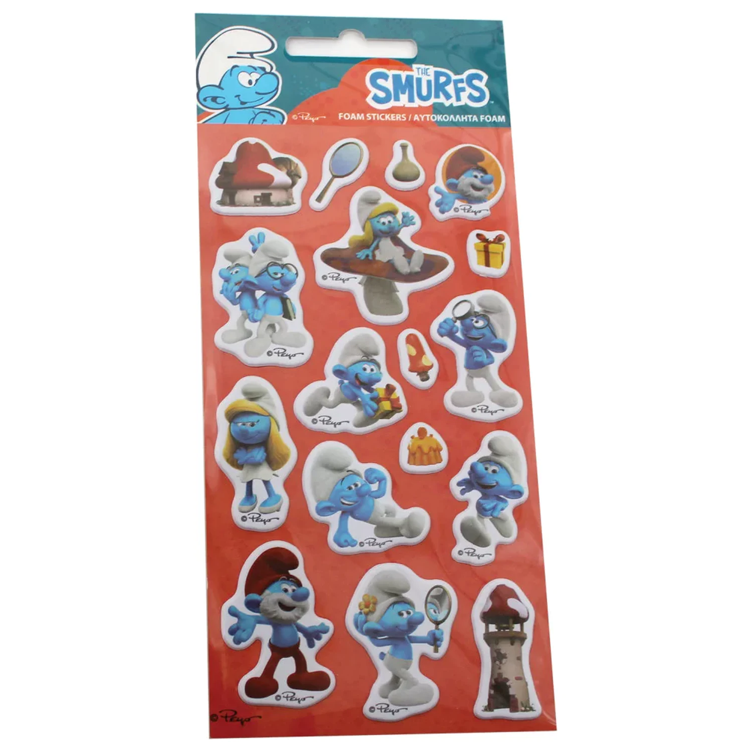 The Smurfs Dome Puffy komplet nalepk iz gobic fotografija izdelka