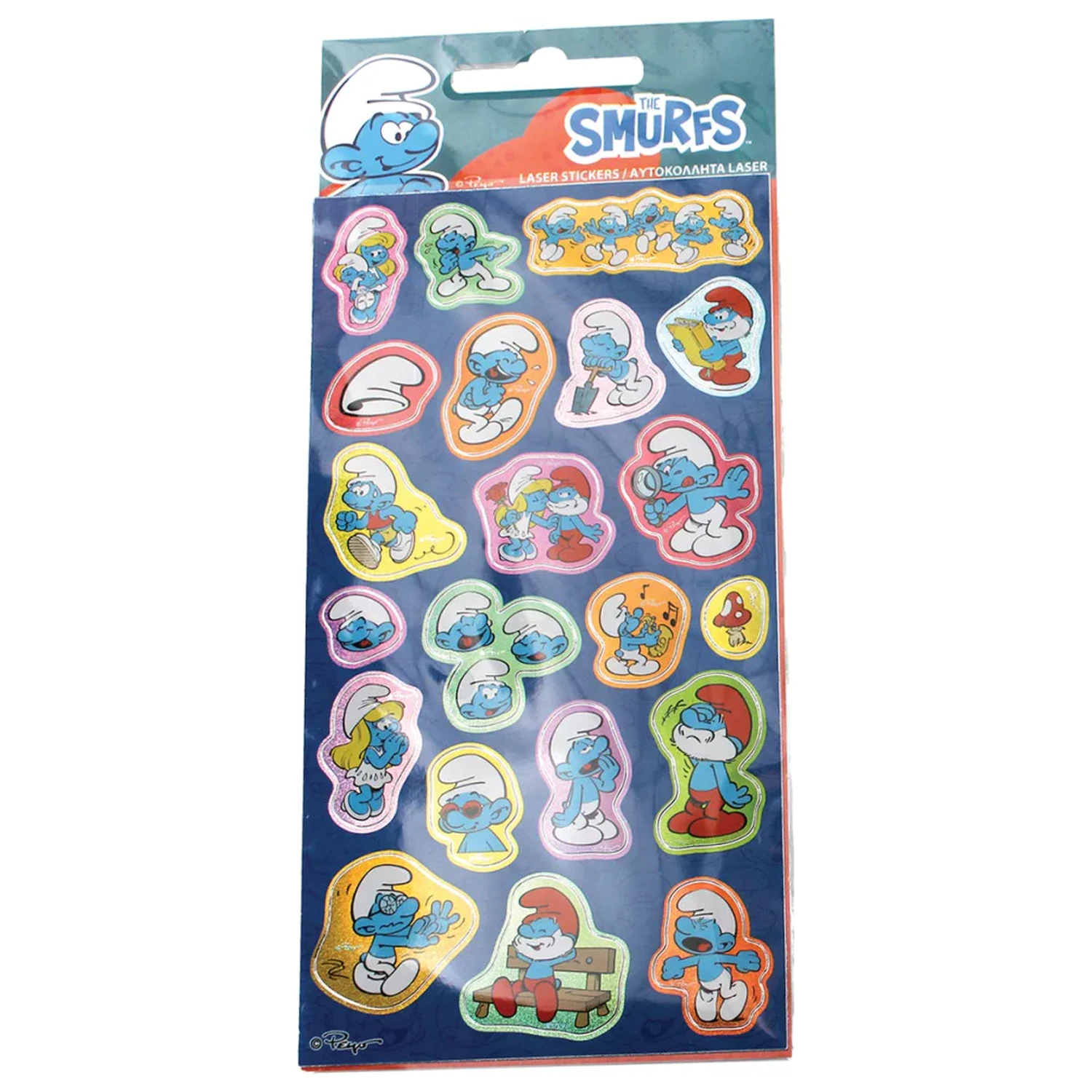 The Smurfs Zabavni holografski komplet nalepk fotografija izdelka
