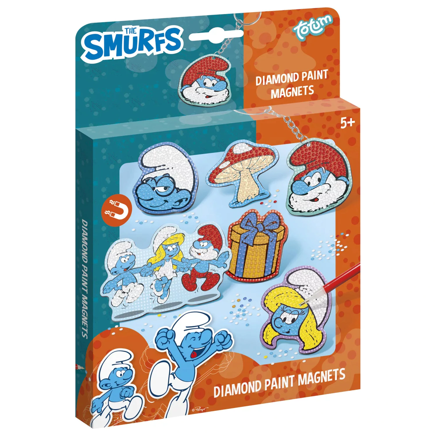 The Smurfs Happy Diamond-Dot Magnetni set fotografija izdelka