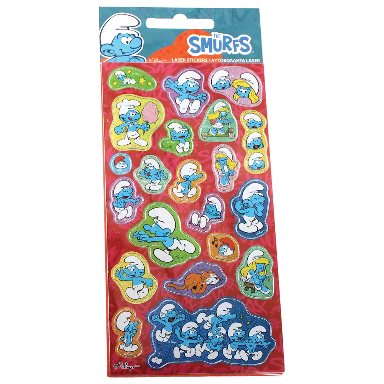 The Smurfs Happy Life Holographic komplet nalepk fotografija izdelka