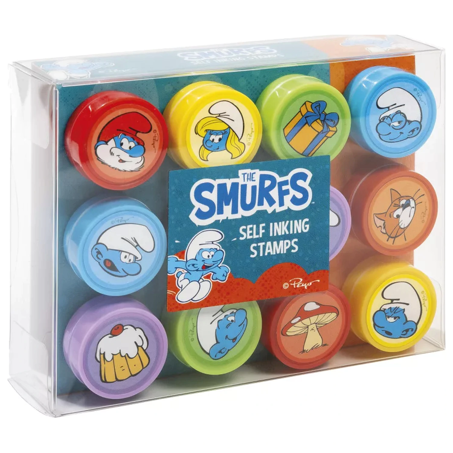 Smurfs Happy komplet za tiskanje, 12 kosov. fotografija izdelka