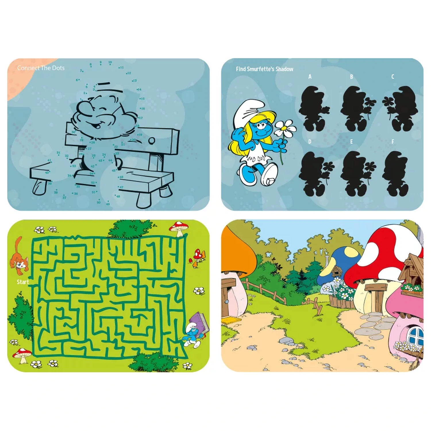 The Smurfs Happy Super Set Nalepk fotografija izdelka