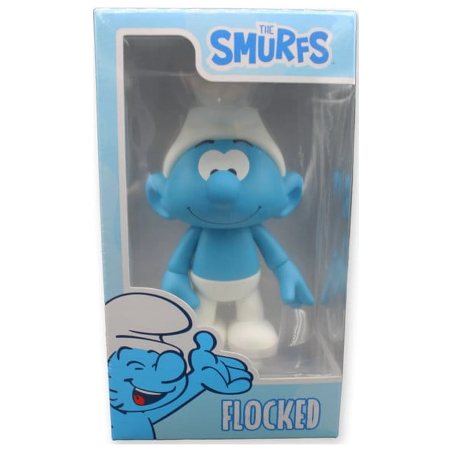 The Smurfs vinilna figura Smurf White and Blue - Flocked 19 cm fotografija izdelka