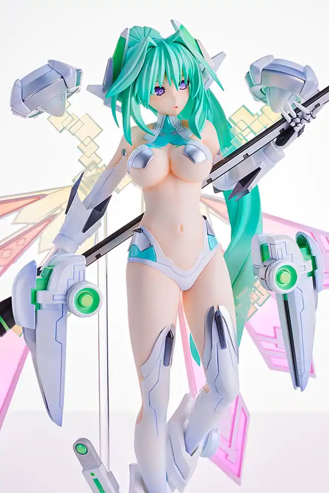 Hyperdimension Neptunia PVC Kip 1/7 Green Heart 27 cm fotografija izdelka