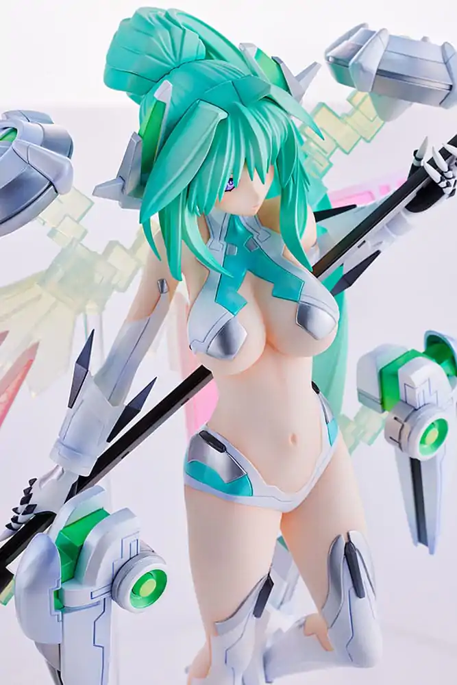 Hyperdimension Neptunia PVC Kip 1/7 Green Heart 27 cm fotografija izdelka