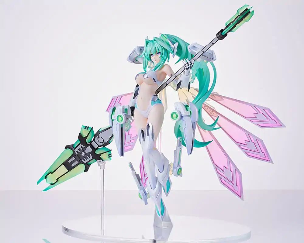 Hyperdimension Neptunia PVC Kip 1/7 Green Heart 27 cm fotografija izdelka