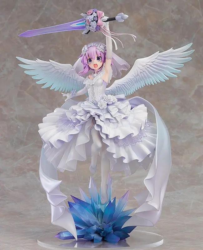 Hyperdimension Neptunia Kip 1/7 Neptune Little Purple Ver. 32 cm fotografija izdelka