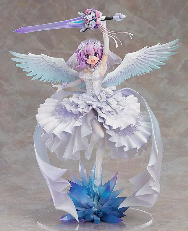 Hyperdimension Neptunia Kip 1/7 Neptune Little Purple Ver. 32 cm fotografija izdelka